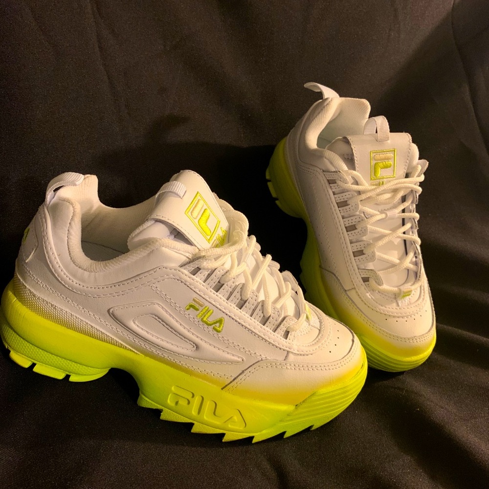 FILA Disruptor 2 Brights Fade Yellow